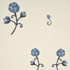 Rhinestone Cowboy Navy 5014583 by Schumacher Wallpaper