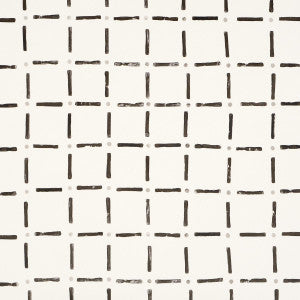Drifting Grid Black 5015610 by Schumacher Wallpaper