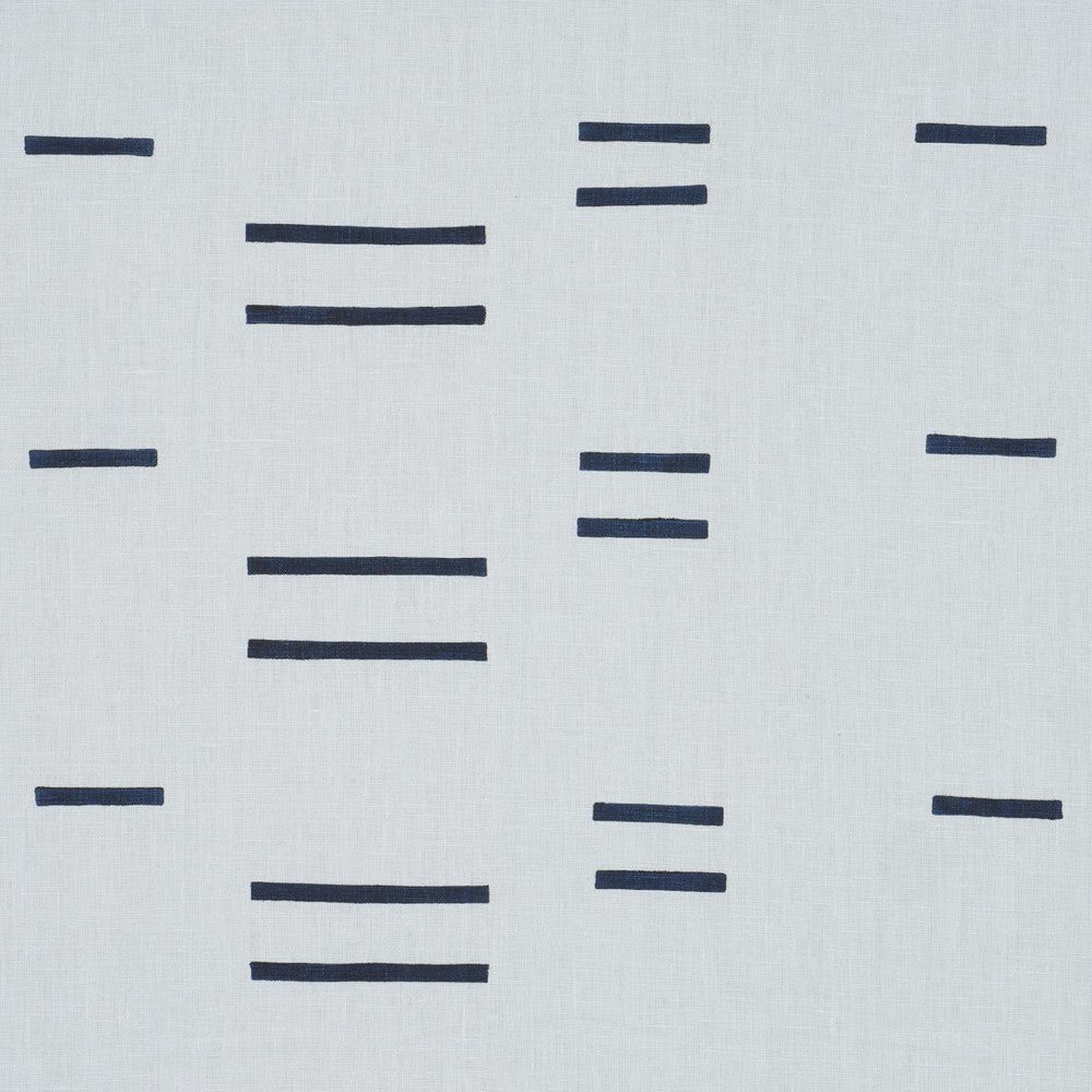 Oaxaca Navy On Sky 74002 by Schumacher Fabric Caroline Z Hurley 18.0" - Fabric Carolina -