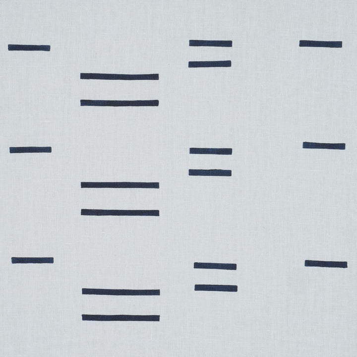 Oaxaca Navy On Sky 74002 by Schumacher Fabric Caroline Z Hurley 18.0" - Fabric Carolina -
