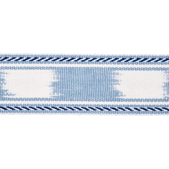 Banyan Tape Narrow Sky 83241 by Schumacher Trim Perennial Favorite Trims 2.0" - Fabric Carolina -