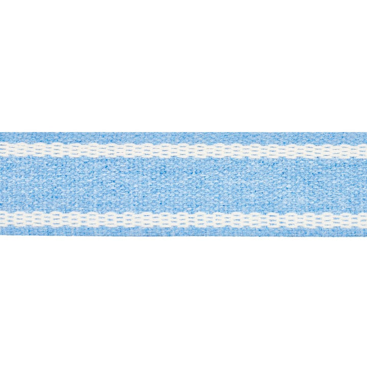 Sullivan Tape Narrow Indoor/Outdoor Blue 83670 by Schumacher Trim Perennial Favorite Trims - Fabric Carolina -