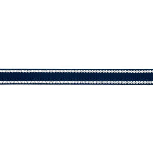 Sullivan Tape Narrow Indoor/Outdoor Navy 83673 by Schumacher Trim