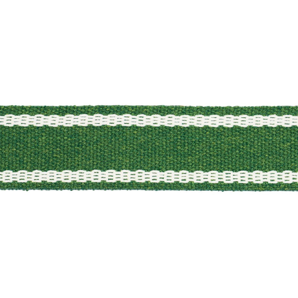 Sullivan Tape Narrow Indoor/Outdoor Green 83672 by Schumacher Trim Perennial Favorite Trims - Fabric Carolina -