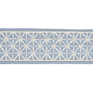 Directoire Tape Narrow Sky 83851 by Schumacher Trim