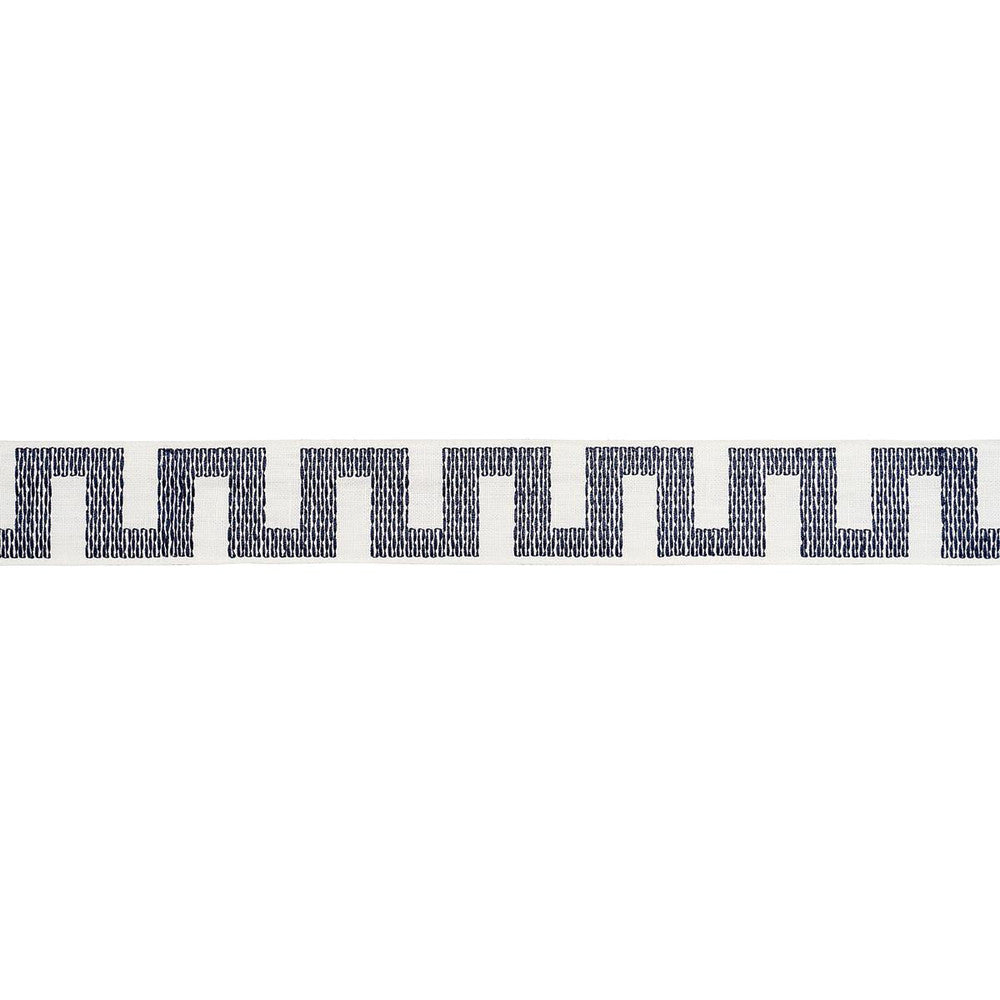 Matrix Tape Narrow Blue 83922 by Schumacher Trim Perennial Favorite Trims - Fabric Carolina -