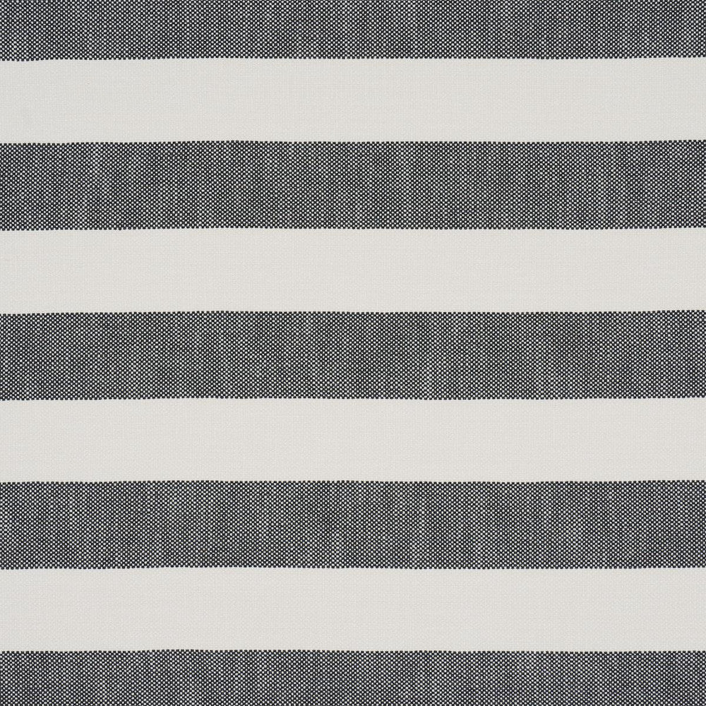 Desert Wide Stripe Charcoal 83832 by Schumacher Fabric Caroline Z Hurley 51.0" - Fabric Carolina -