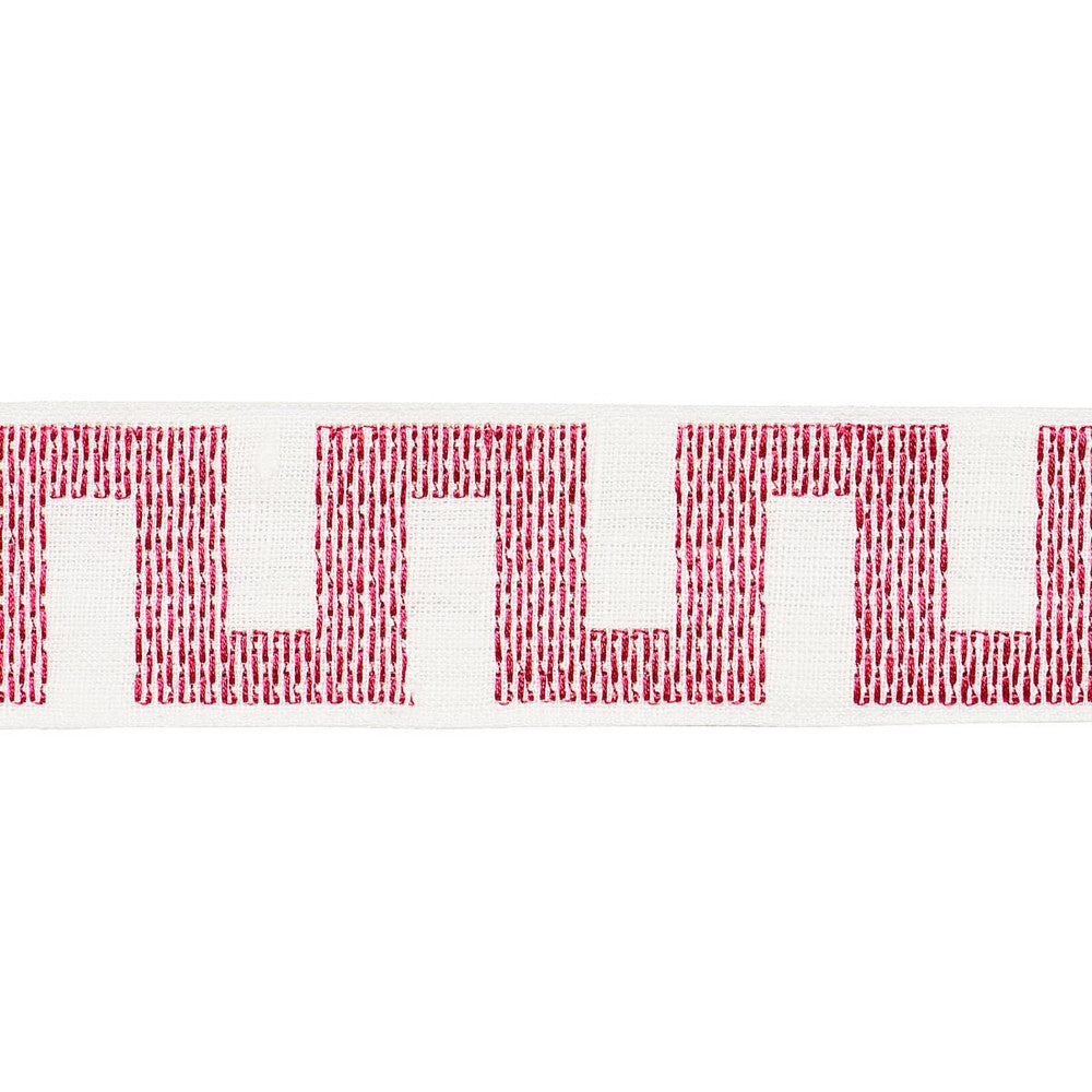 Matrix Tape Narrow Fuchsia 83924 by Schumacher Trim Perennial Favorite Trims - Fabric Carolina -