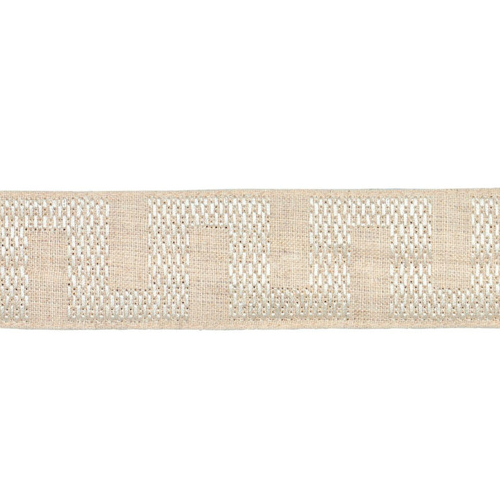 Matrix Tape Narrow Natural 83923 by Schumacher Trim Perennial Favorite Trims - Fabric Carolina -