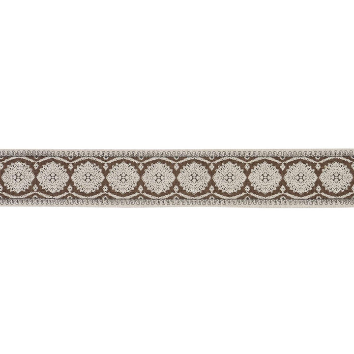 Maximilian Tape Brown 84331 by Schumacher Trim Rita Konig - Fabric Carolina -