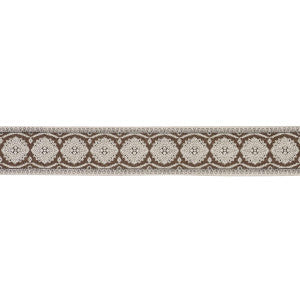 Maximilian Tape Brown 84331 by Schumacher Trim