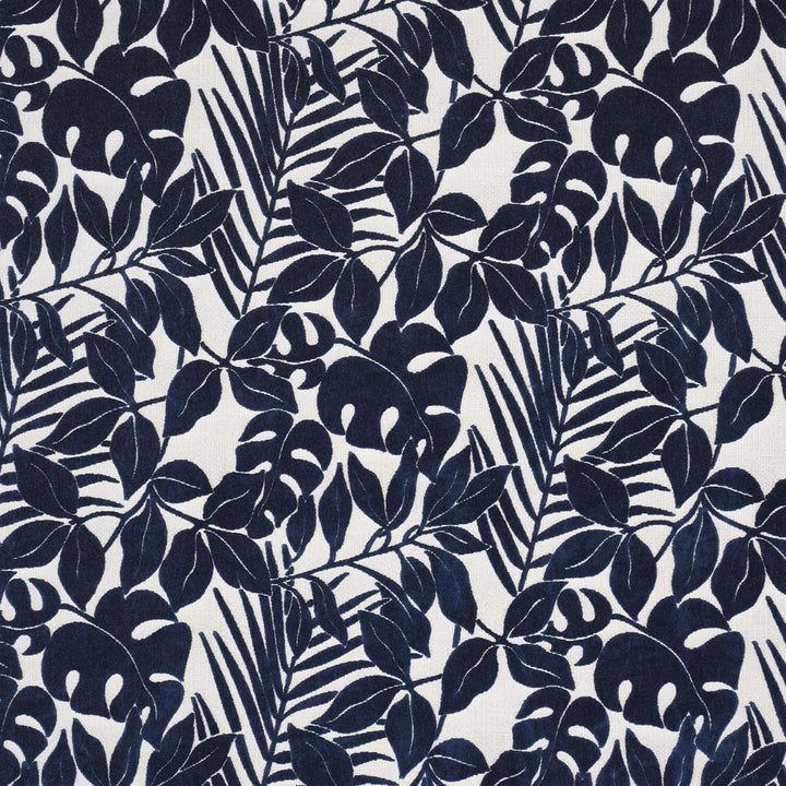 Miramar Indoor/Outdoor Velvet Navy 84323 by Schumacher Fabric Perennial Favorites 25.25" - Fabric Carolina -