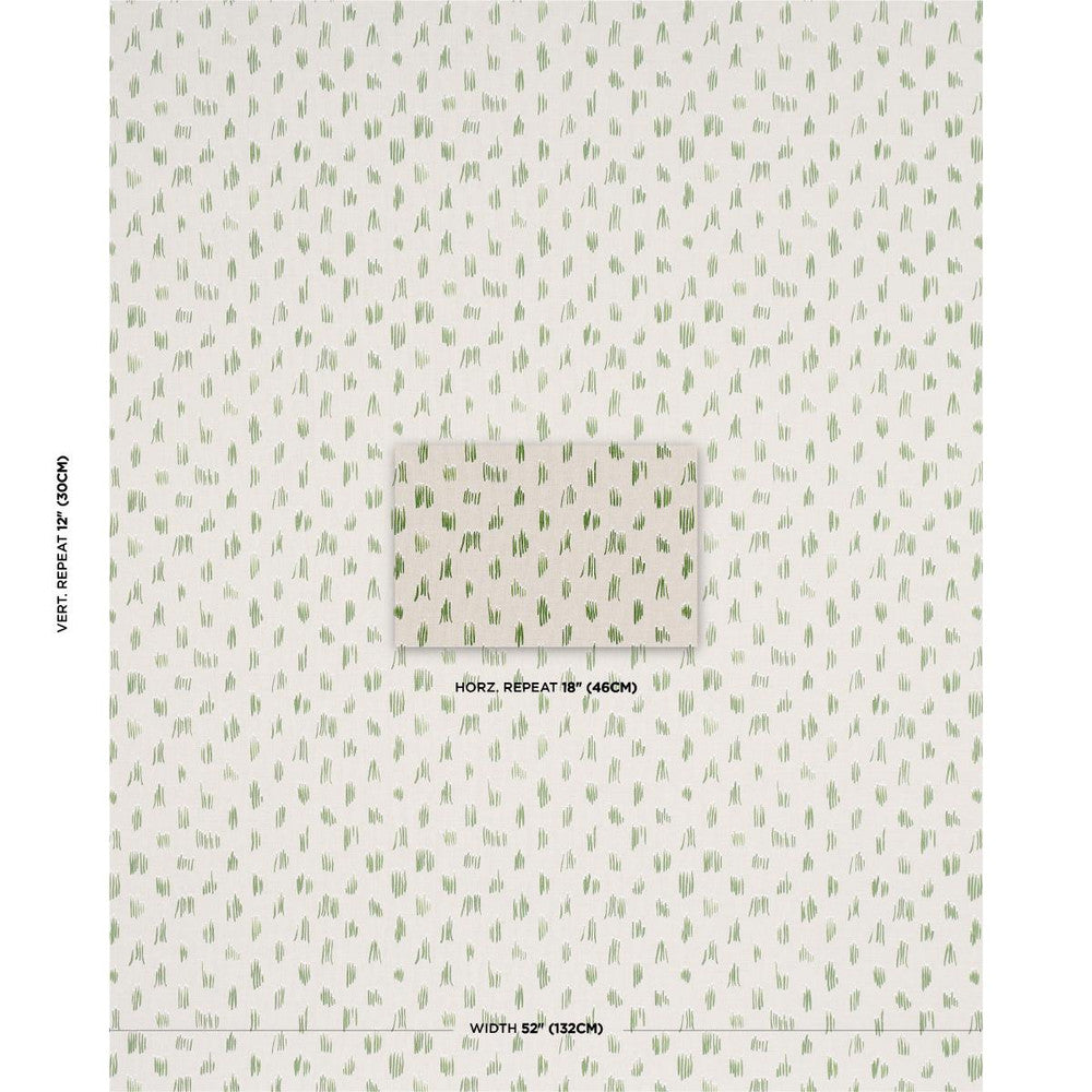 Meadow Button Hand Embroidery Neutral 84391 by Schumacher Fabric Studio Bon 18.0" - Fabric Carolina -