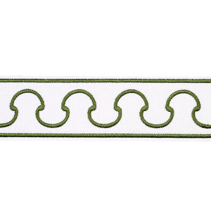 Grenelle Green 84561 by Schumacher Trim