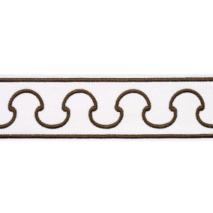 Grenelle Taupe 84560 by Schumacher Trim
