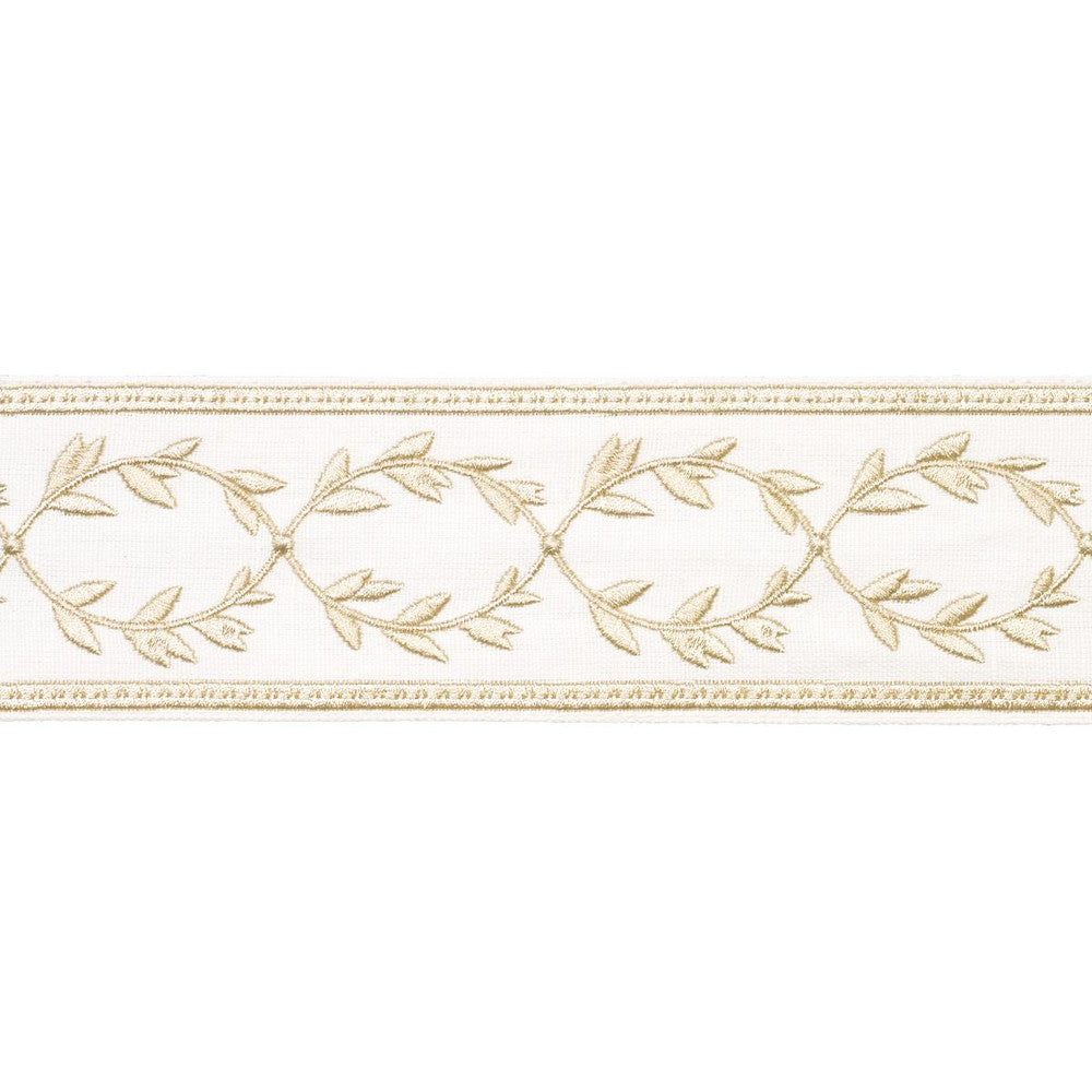 Maison Vine Ivory 84571 by Schumacher Designer Trim Paloma Contreras Trims 2.5" - Swanky Fabrics -