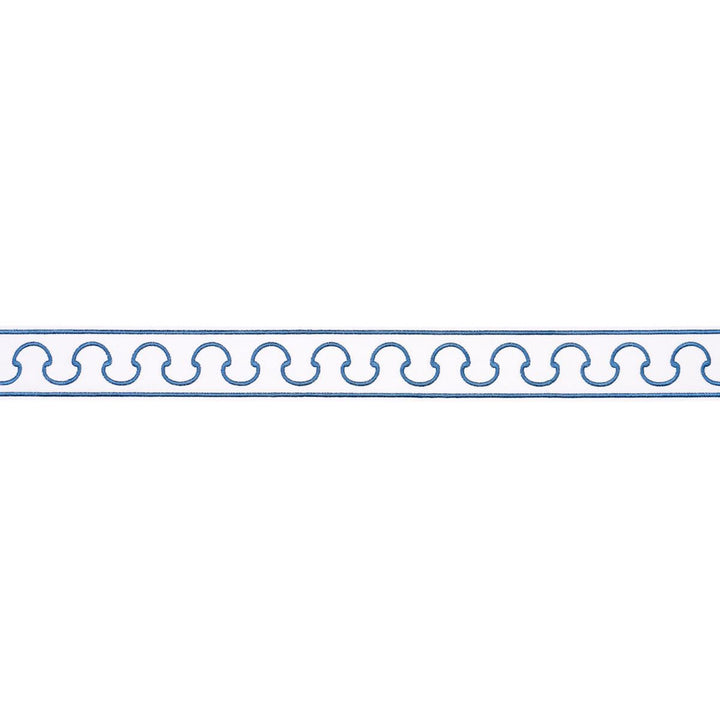 Grenelle Marine 84562 by Schumacher Trim Paloma Contreras Trims 2.5" - Fabric Carolina -