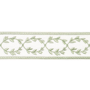 Maison Vine Celadon 84572 by Schumacher Trim