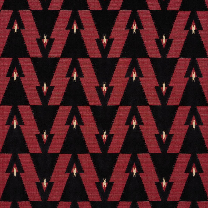 Kalido Velvet Ladybird 84120 by Schumacher Fabric Perennial Favorites 5.38" - Fabric Carolina -