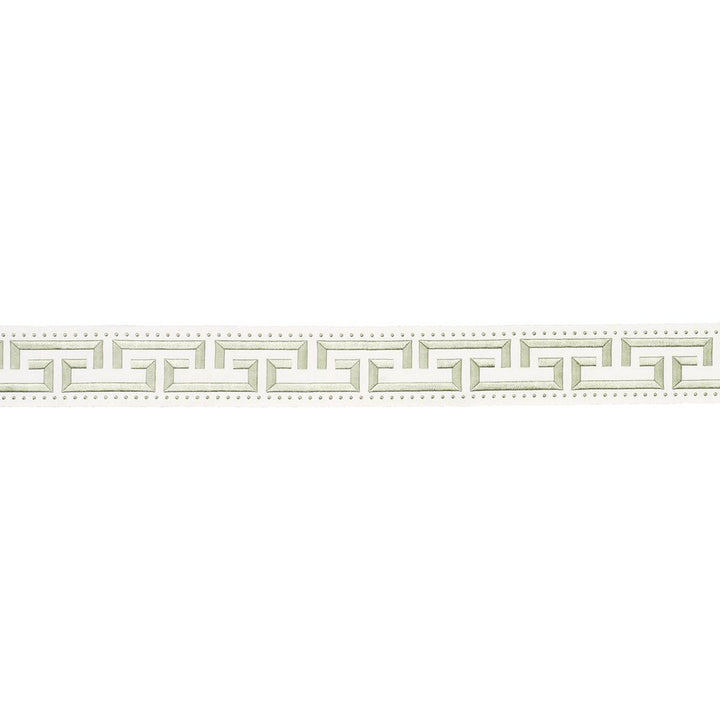 Margo Fret Celadon 84583 by Schumacher Trim Paloma Contreras Trims 3.0" - Fabric Carolina -