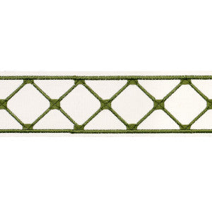 Parisian Bamboo Green 84600 by Schumacher Trim