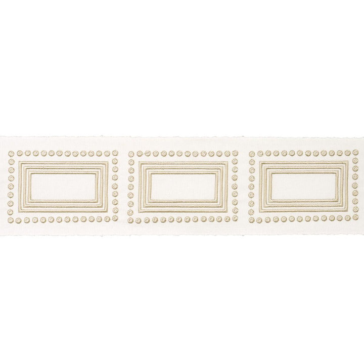 Porte Parisien Ivory 84610 by Schumacher Trim Paloma Contreras Trims 3.0" - Fabric Carolina -