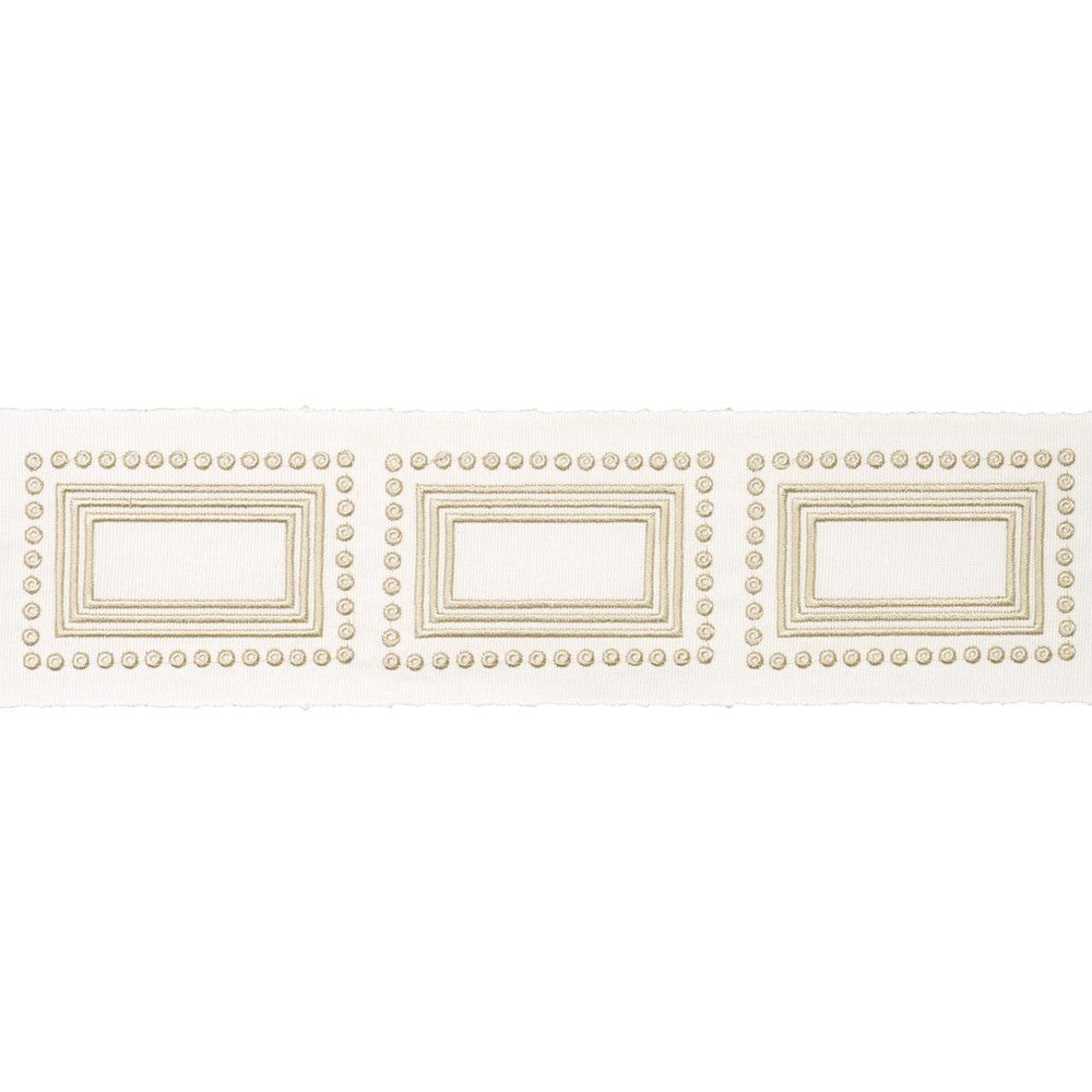Porte Parisien Ivory 84610 by Schumacher Designer Trim Paloma Contreras Trims 3.0" - Swanky Fabrics -