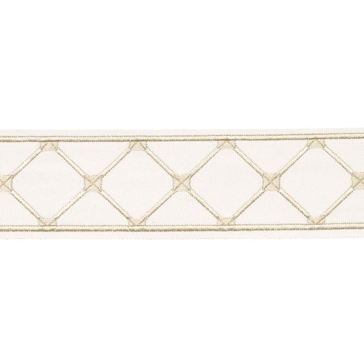 Parisian Bamboo Ivory 84603 by Schumacher Trim Paloma Contreras Trims 2.5" - Fabric Carolina -