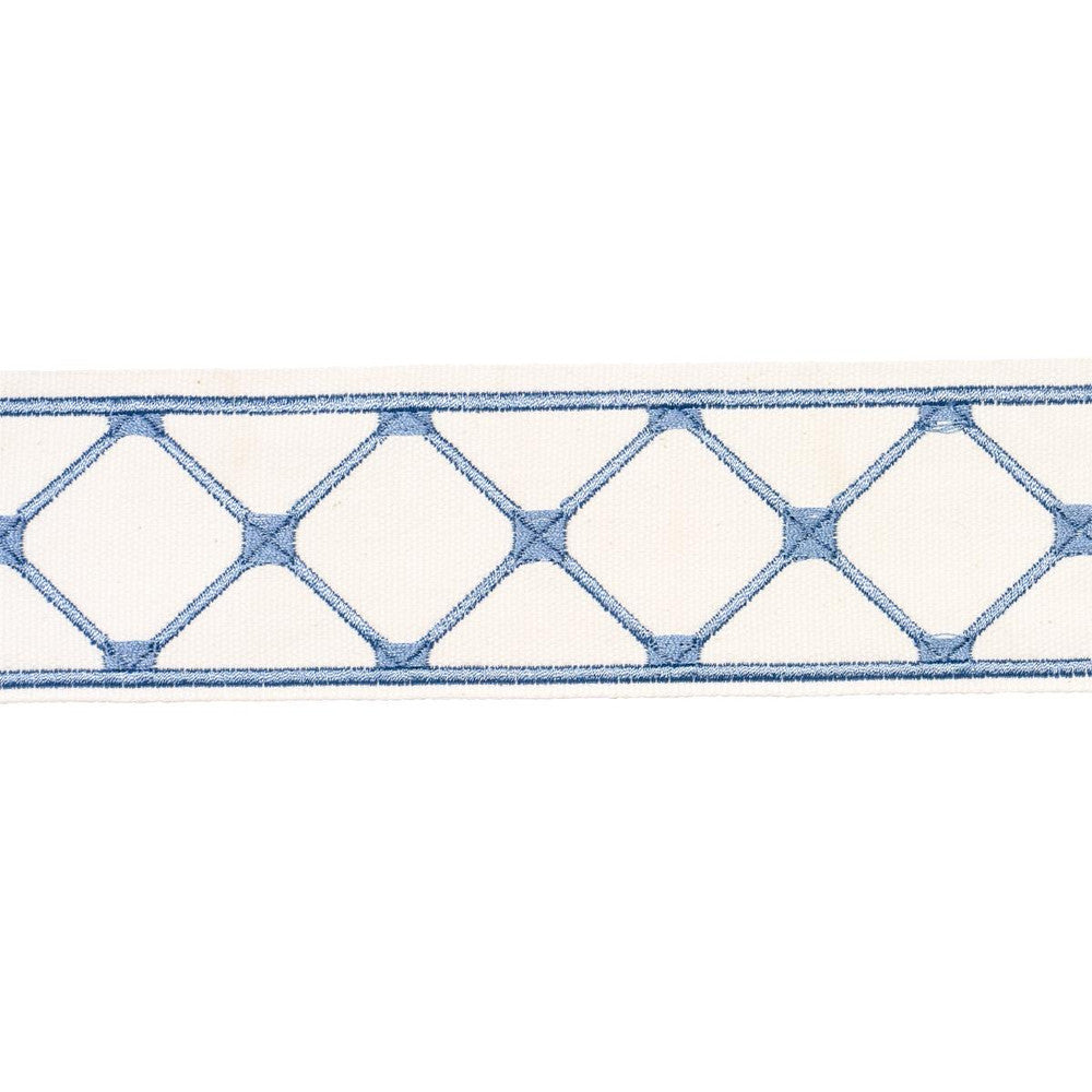 Parisian Bamboo Porcelain 84602 by Schumacher Designer Trim Paloma Contreras Trims 2.5" - Swanky Fabrics -