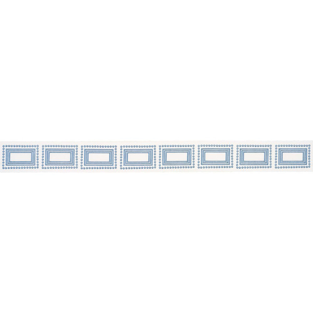 Porte Parisien Porcelain 84612 by Schumacher Trim Paloma Contreras Trims 3.0" - Fabric Carolina -