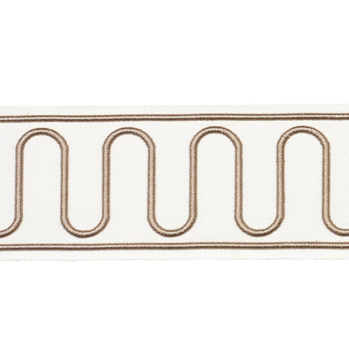 Royere Scroll Ivory 84623 by Schumacher Trim Paloma Contreras Trims 3.0" - Fabric Carolina -