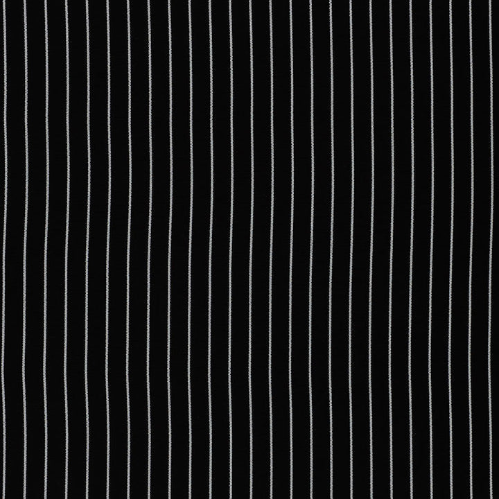 Positano Stripe Black & White 70910 by Schumacher Fabric Riviera 100% Solution Wyzenbeek 30,000 Horizontal: 1.25 and Vertical: - 56 - Fabric Carolina -