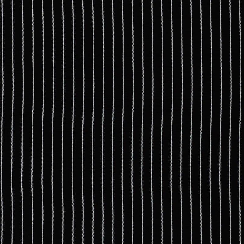 Positano Stripe Black & White 70910 by Schumacher Fabric RIVIERA INDOOR/OUTDOOR SOLUTION DYED ACRYLIC 100% ITALY WYZENBEEK 30,000 </p><p>Repeat: Horizontal: 1 1/4" (3CM) and Vertical: 56 - Fabric Carolina -
