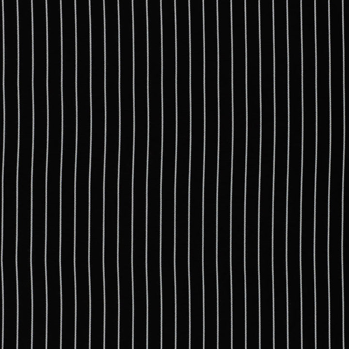 Positano Stripe Black & White 70910 by Schumacher Fabric RIVIERA INDOOR/OUTDOOR SOLUTION DYED ACRYLIC 100% ITALY WYZENBEEK 30,000 </p><p>Repeat: Horizontal: 1 1/4" (3CM) and Vertical: 56 - Fabric Carolina -