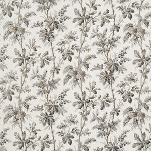 Brantwood Vine Graphite 174115 by Schumacher Fabric