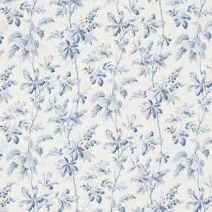 Brantwood Vine Porcelain 5016351 by Schumacher Wallpaper