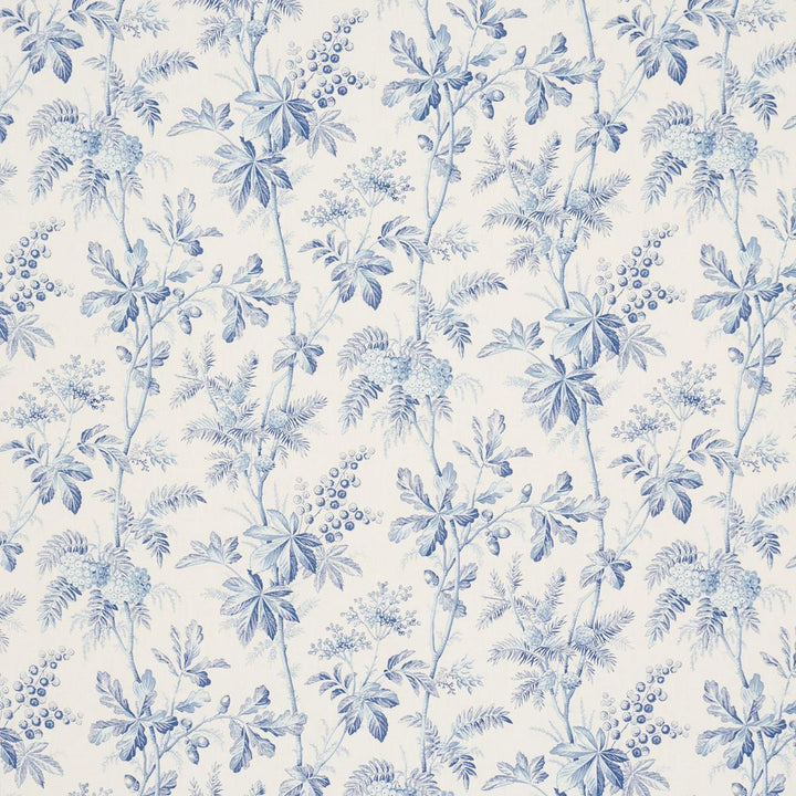 Brantwood Vine Porcelain 174113 by Schumacher Fabric A Country Life 18.0" - Fabric Carolina -