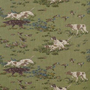 Pointers Meadow 175164 by Schumacher Fabric