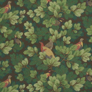 Covey Hedge Chestnut 182251 by Schumacher Fabric