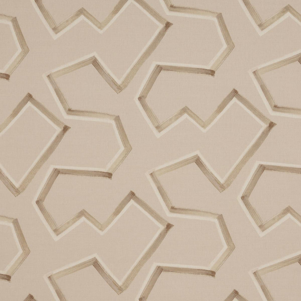 Enzo Print Sienna 181630 by Schumacher Fabric Mesa 13.5" - Fabric Carolina -