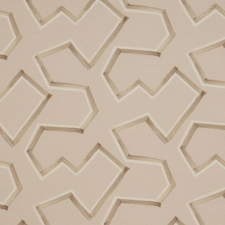 Enzo Print Sienna 181630 by Schumacher Fabric Mesa 13.5" - Fabric Carolina -