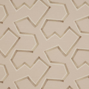 Enzo Print Sienna 181630 by Schumacher Fabric