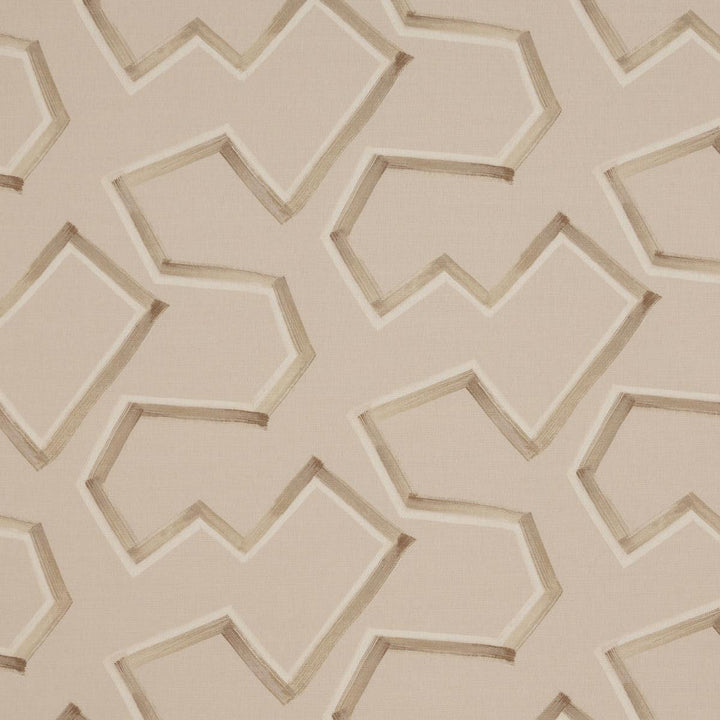Enzo Print Sienna 181630 by Schumacher Designer Fabric Mesa 13.5" - Swanky Fabrics -