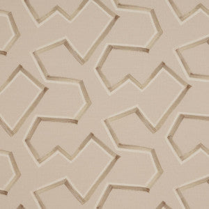 Enzo Print Sienna 181630 by Schumacher Fabric