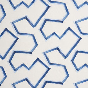 Enzo Print Coastal 181631 by Schumacher Fabric