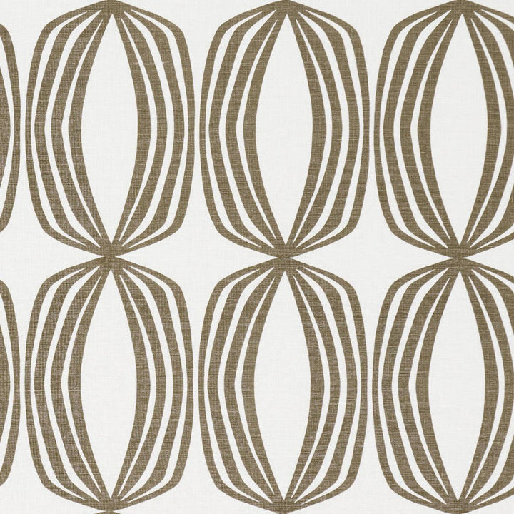 Fontana Hand Print Peat 182320 by Schumacher Designer Fabric Mesa 9.0" - Swanky Fabrics -
