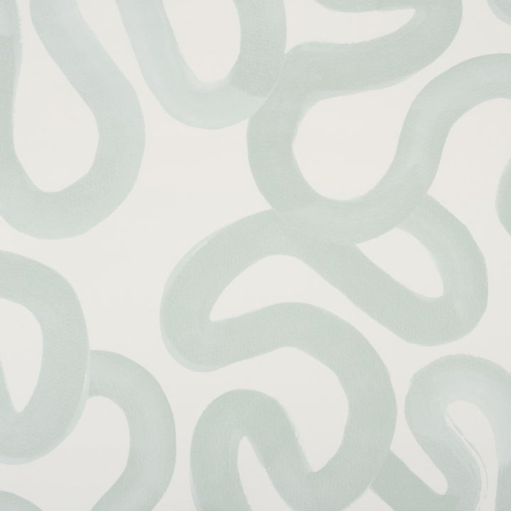 Trace Ice 5013994 by Schumacher Wallpaper Hadiya Williams 54.0" - Fabric Carolina -