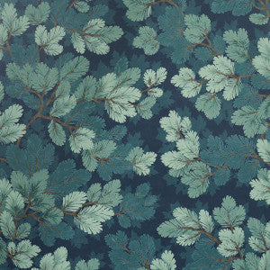 Covey Hedge Midnight 5016070 by Schumacher Wallpaper