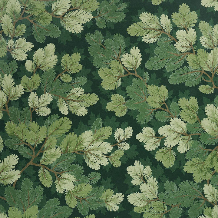 Covey Hedge Forest 5016071 by Schumacher Designer Wallpaper A Country Life 27.0" - Swanky Fabrics -