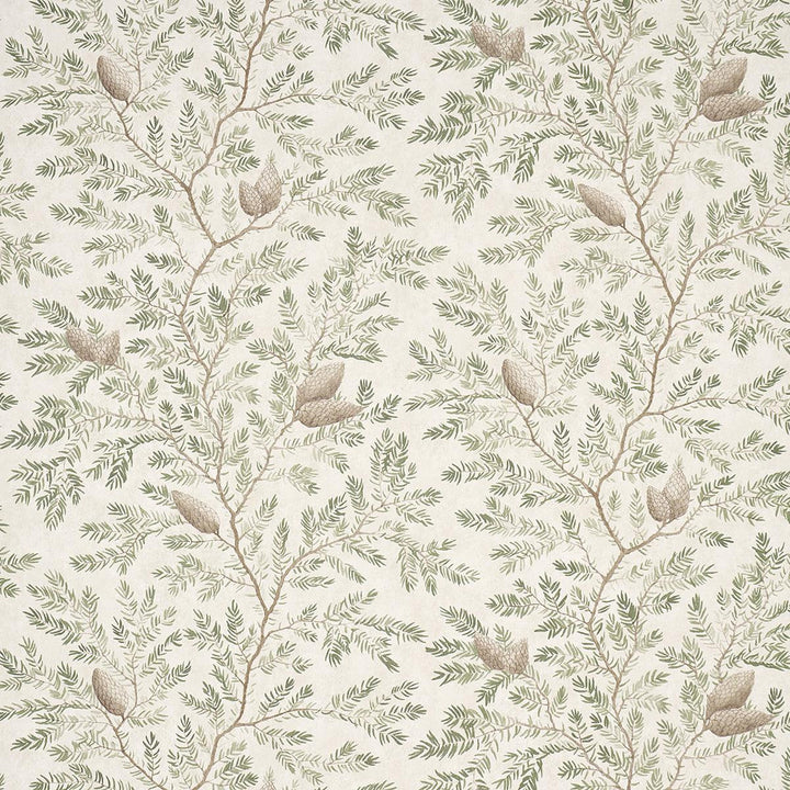 Pinewood Spruce 5016090 by Schumacher Wallpaper A Country Life 27.0" - Fabric Carolina -